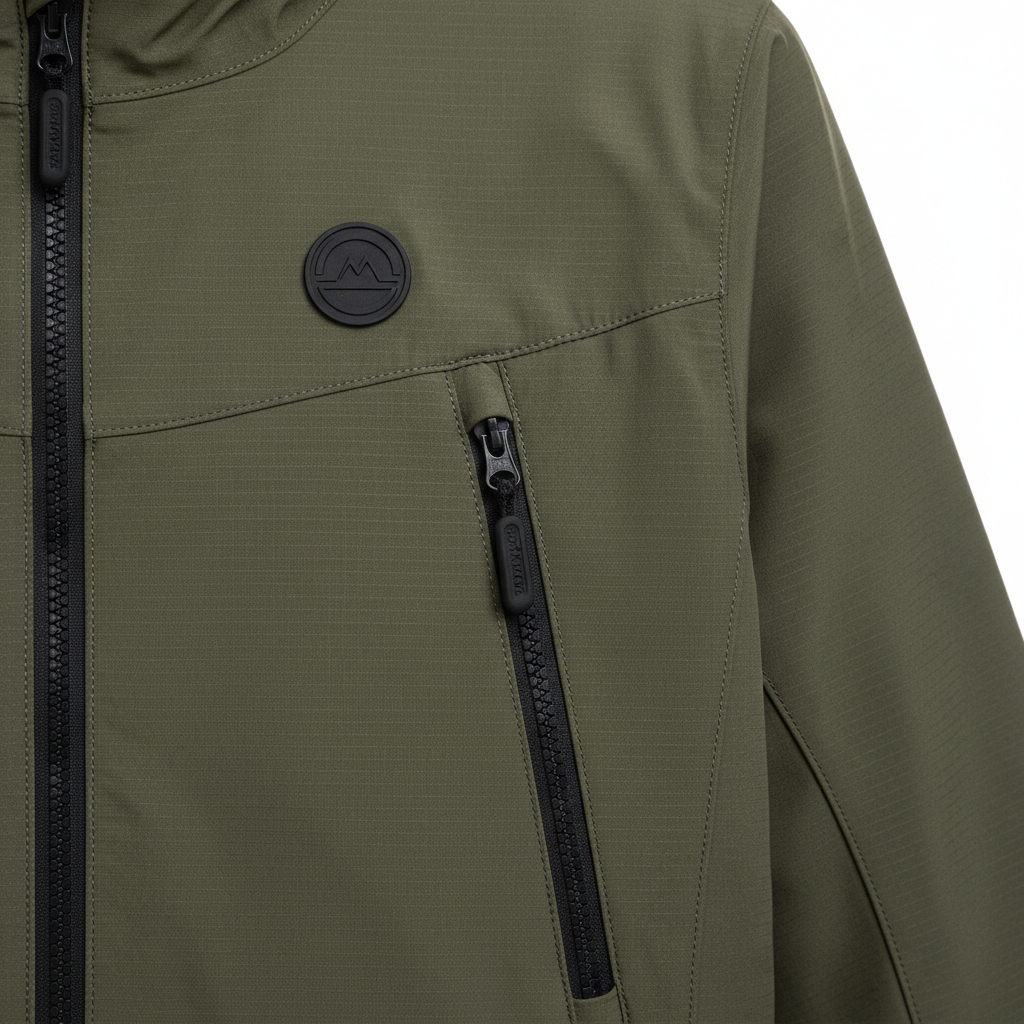 Evergreen Trail Jacket - Detail Shot