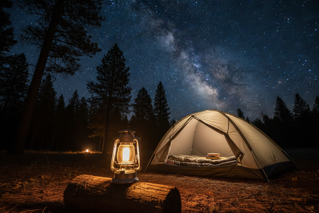 CampGlow Lantern At Night
