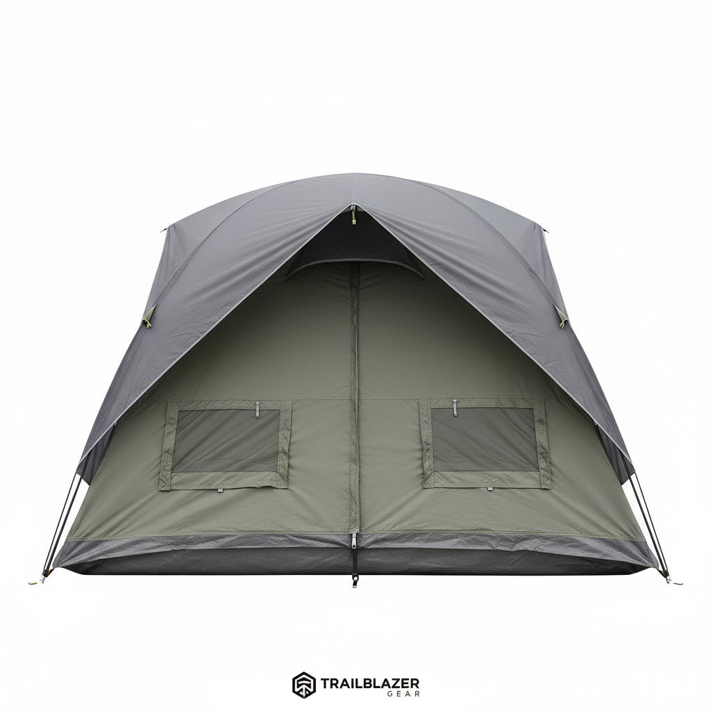 Basecamp 4-Person Tent - Back View