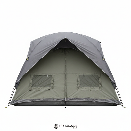 Basecamp 4-Person Tent - Back View