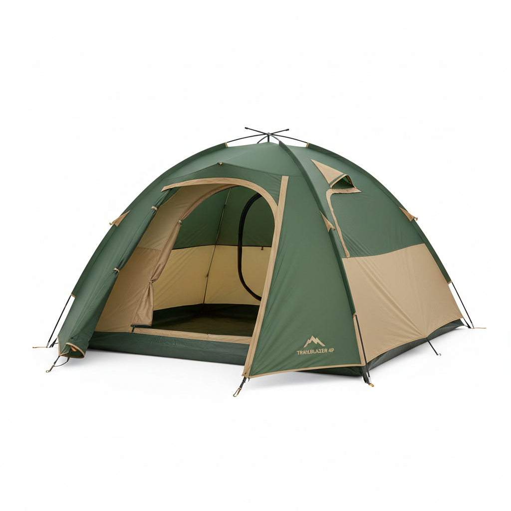 Basecamp 4-Person Tent - Front View