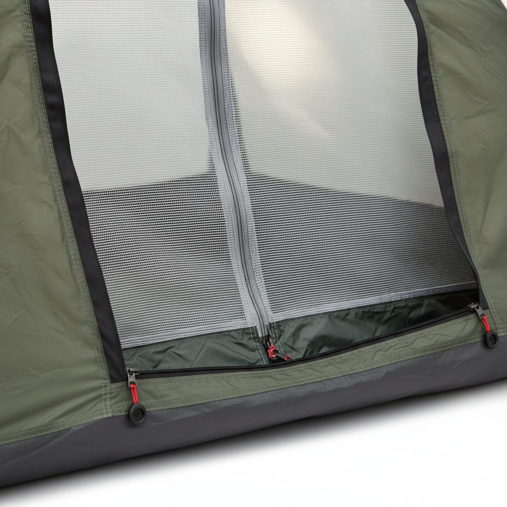 Basecamp 4-Person Tent - Entrance Detail